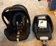 Maxicosi car seat and isofix