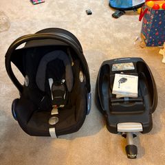 Maxicosi car seat and isofix