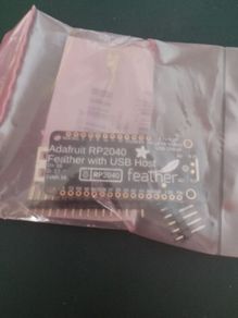 Adafruit rp2040 Feather with USB Host.