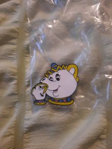 Disney beauty and the beast pin