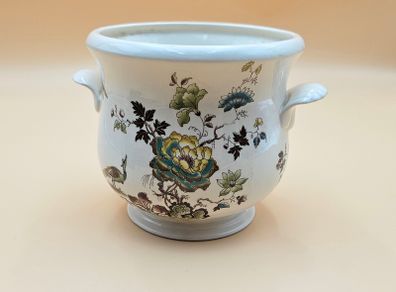 Masons Formosa planter vintage flower pot ironstone England