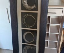 Large Framed Tribal Jewelry Wall Art