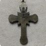 Jesus cross vintage small  65MMX43MM Image 2