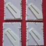 4 Small Pearl Photo Frames Image 10