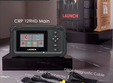 Launch 129HD Diagnostic for  coaches ,machinery, diggers, plants, dumpers, commercial truck 24v