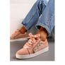 Stunning Pink Lace Up Shoes size 6 Image 2