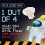 Among Us Series 2 Action Figure Crewmate Includes 2 Hats Hands And Acc - Grey Image 2