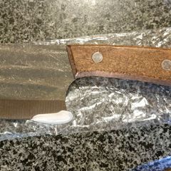 Small Stainless Steel, Boning, Meat Cleaver Chef's Knife (new).
