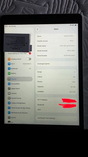 ipad 9th gen....64gb