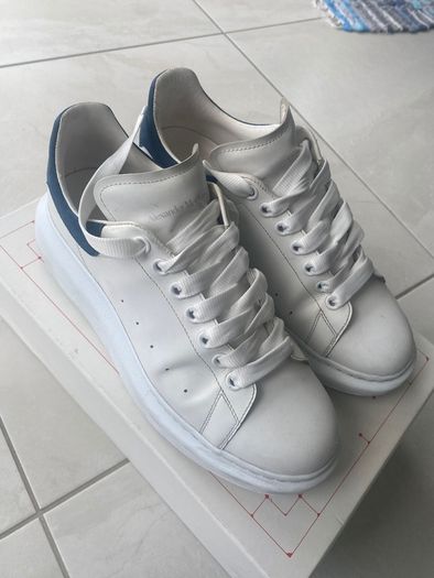 Alexander McQueen Oversized Leather Sneakers