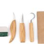 Woodworking Carving Tool,5Pcs High Manganese Steel Hand Woodworking Carving Tool Set for Beginners Image 8