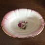 Vintage Staffordshire pink Soap dish and pot pourri pot Image 3