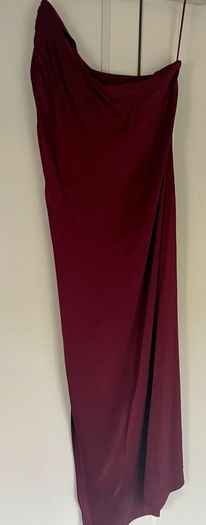 mango one shoulder dress