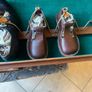 Beautiful vintage salesman display shoe case. Shoes included in display. Image 3