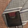 Grey striped tie Image 4