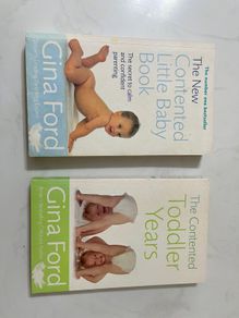 Gina Ford books - Contented Little Baby Book & The Toddler Years