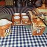 4 piece set- Price Bros. Cottage Ware Image 2
