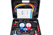Air Conditioning R134a Refrigerant Distributor Gauge Set