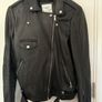 Faux black leather jacket Image 2