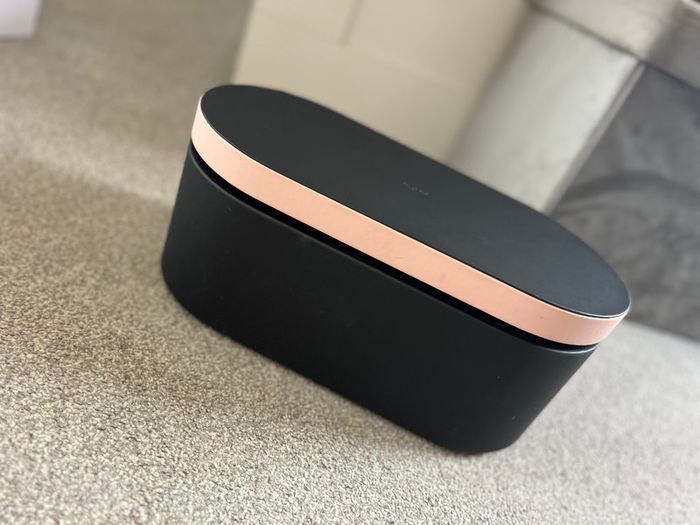 dyson airwrap strawberry bronze/ blush pink