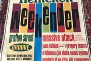 Original Dublin Gig Poster -  1996 Heineken Weekender - Trip Hop, Hip Hop, Dub, Reggae, Acid Jazz.