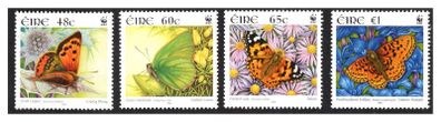 2005 Ireland Fauna & Flora Butterflies Commemorative Stamps Mint Never Hinged (MNH)