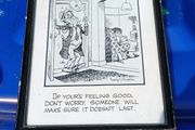 Terry Willers Vintage Cartoon Sketch