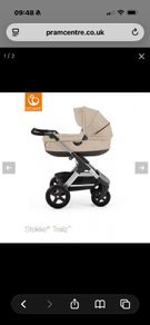 Stokke travel system & car seat (beige)