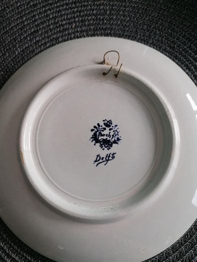 Vintage Royal Sphinx by Boch "Delft" Wall Plate