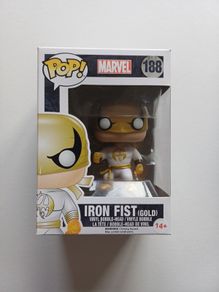 #188 Iron Fist (Gold) Funko Pop!