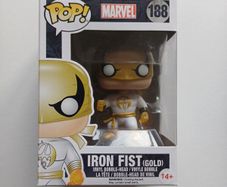 #188 Iron Fist (Gold) Funko Pop!