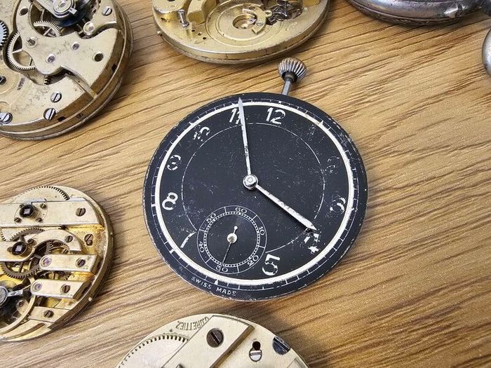 Antique Watchmaker Parts lot for Upcycling Repurpos Project