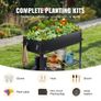 Raised Garden Bed, Galvanized Metal Planter Box Image 2