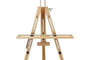 Wooden Easel/Tripod Artist Field Easel Portable - Beech Wood Studio Easel Foldable - Max Height up to 191cm - Drawing, Painting, Storefront (FREE POSTAGE)