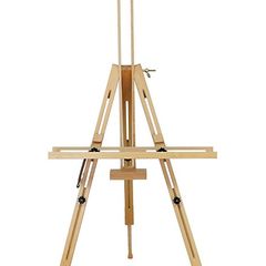 Wooden Easel/Tripod Artist Field Easel Portable - Beech Wood Studio Easel Foldable - Max Height up to 191cm - Drawing, Painting, Storefront (FREE POSTAGE)