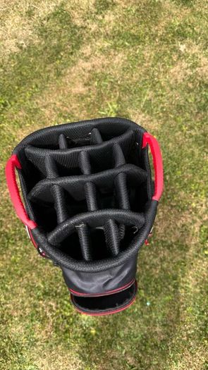 Golf bag + trolley