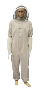 BRAND NEW Bee Keeping Suit With Leather Gloves Coffee Color