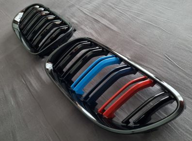 BMW 3 Series E92 E93 Lci M Colors Kidney Grilles Brand New