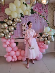 Girls Confirmation dress pink