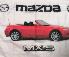 Mazda MX5 Flag 3ft x 2ft.