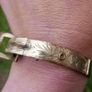 Vintage Excalibur 1/20 RG pre-loved buckle bangle , exclusive to Harrods, by Hatton Garden London. C30 Image 6