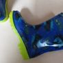 Dunnes Stores  Blue Game Wellingtons.   S.6.  New Image 4