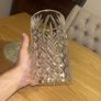 Waterford Crystal Rare Ah Cara Failte Candle Hurricane on Connemara Marble Base Image 7
