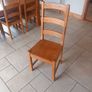 Kitchen 1.8 metre dining oak table (8 chairs) Image 6