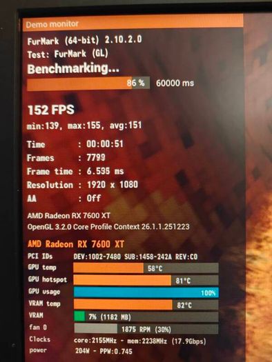 (7600 XT/3700x) 16gb AM4 Custom Gaming PC