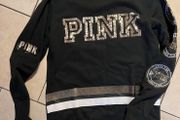 Pink brand sweat - black