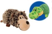 Flipazoo - 2 teddies in 1 (turtle and hedgehog)