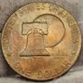 USA United States 1776-1976 Eisenhower 1 Ike Dollar Apollo 11 Moon  Landing Beautiful Natural Toning Image 2