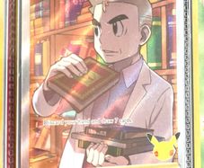 Pokemon Card Professor's Research Full Art Oak 024/025 Celebrations 25th