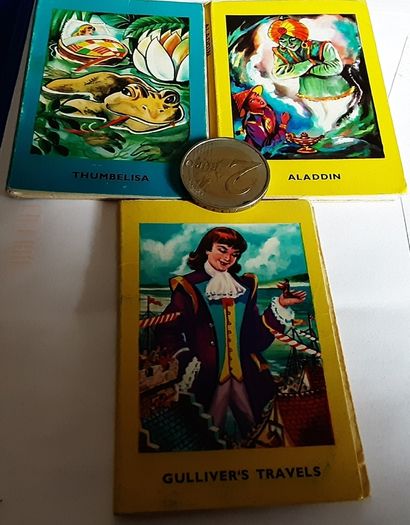 three small vintage story books,AC